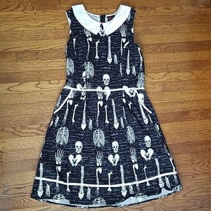 GLOW IN THE DARK Skeleton Dress